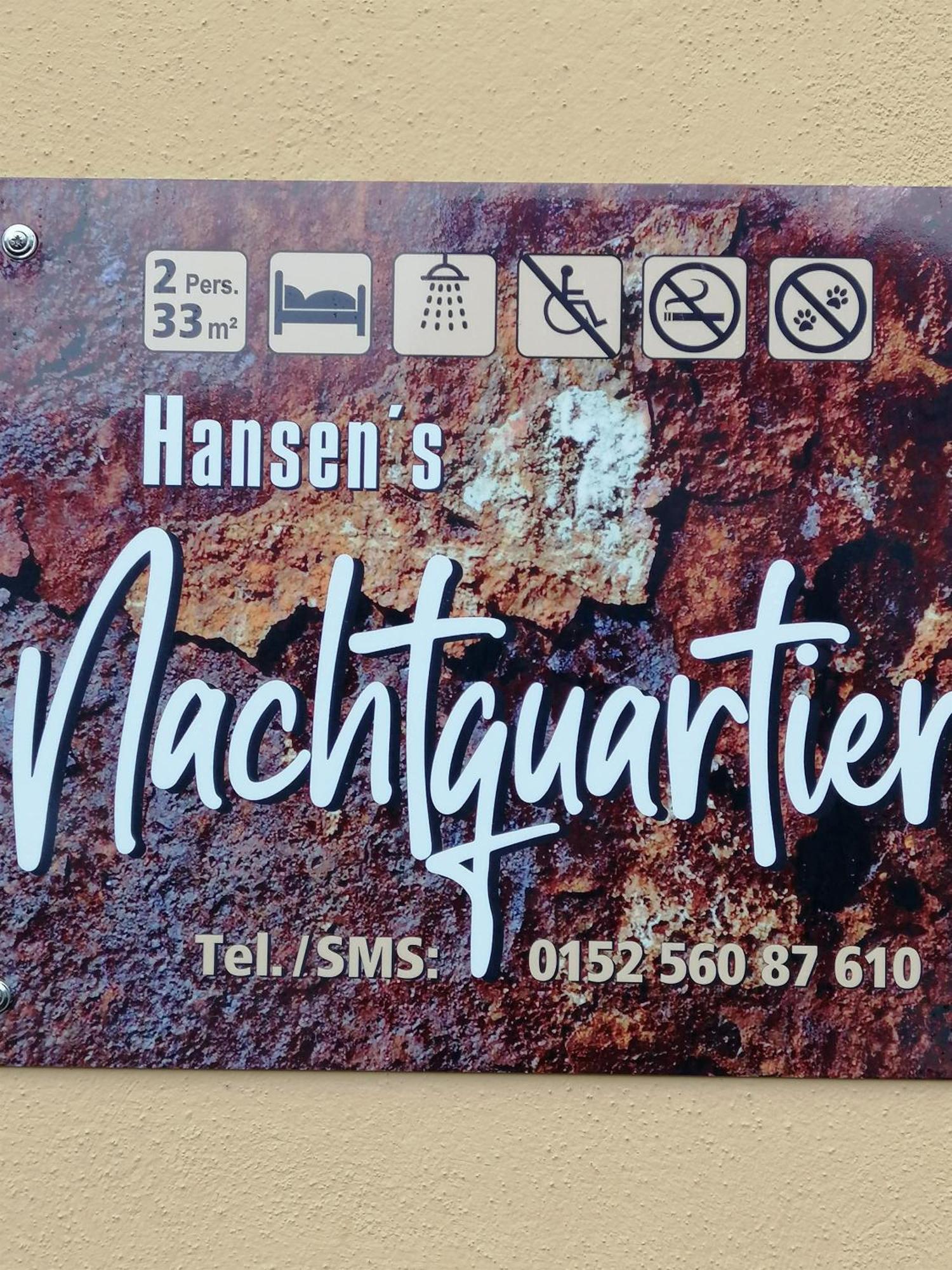 Hansen'S Nachtquartier Zittau Exteriör bild